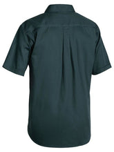 Load image into Gallery viewer, Bisley Closed Front Cotton Drill Shirt S/S - Kiwi Workgear
