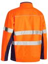 Bisley D/N Soft Shell Hi-Vis Jacket - Kiwi Workgear