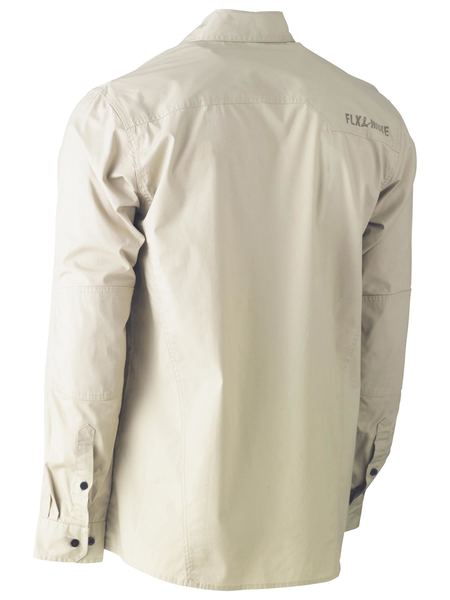 Bisley Flex & Move L/S Utility Work Shirt - Kiwi Workgear