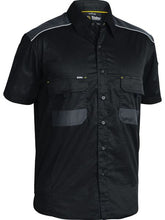 Load image into Gallery viewer, Bisley Flex &amp; Move Mechanical Stretch S/S Shirt - Kiwi Workgear

