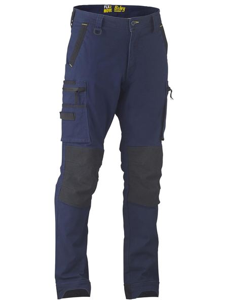 Bisley Flex & Move Stretch Utility Zip Cargo Pants - Kiwi Workgear