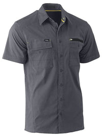 Thumbnail for Bisley Flex & Move Utility Work S/S Shirt - Kiwi Workgear