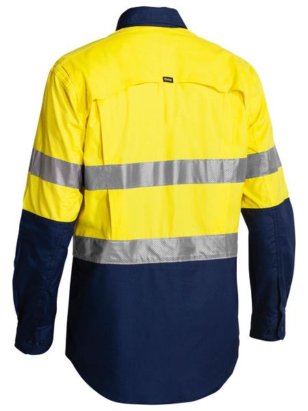 Bisley Hi vis Day/Night Airflow Ripstop Shirt - Kiwi Workgear