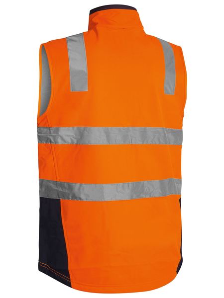 Bisley Hi-Vis Soft-Shell Vest - Kiwi Workgear