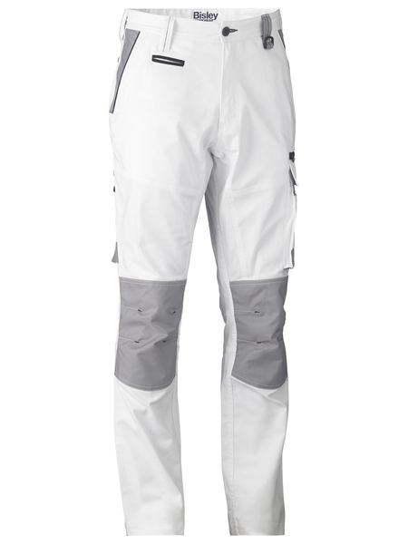 Bisley Painters Contrast Cargo Pants Stretch-Cotton - Kiwi Workgear