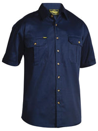 Thumbnail for Bisley S/S Original Cotton Drill Shirt - Kiwi Workgear