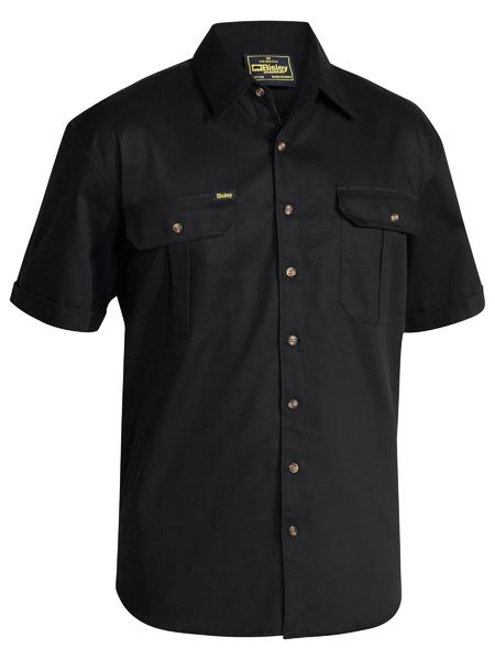 Bisley S/S Original Cotton Drill Shirt - Kiwi Workgear