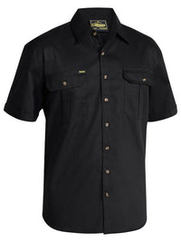 Thumbnail for Bisley S/S Original Cotton Drill Shirt - Kiwi Workgear