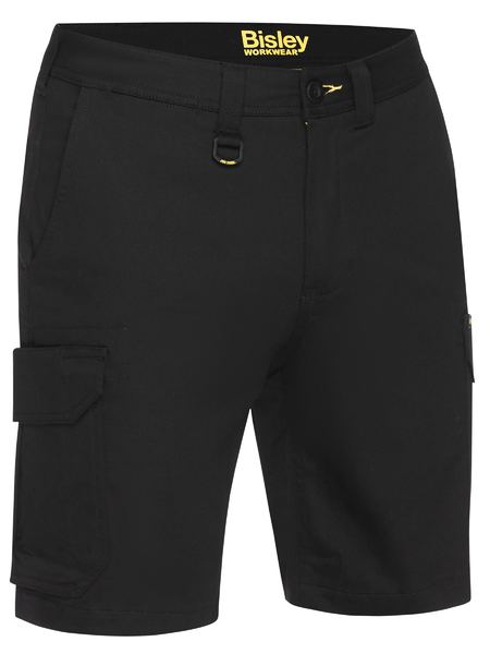 Bisley Stretch Cotton Drill Cargo Shorts - Kiwi Workgear