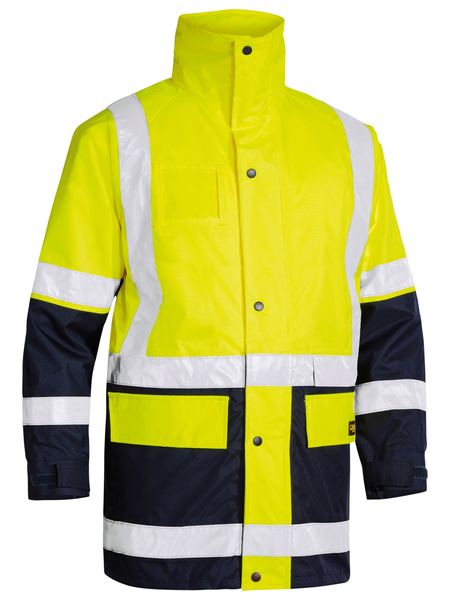 Bisley Taped 5 in 1 Rain Jacket - Kiwi Workgear