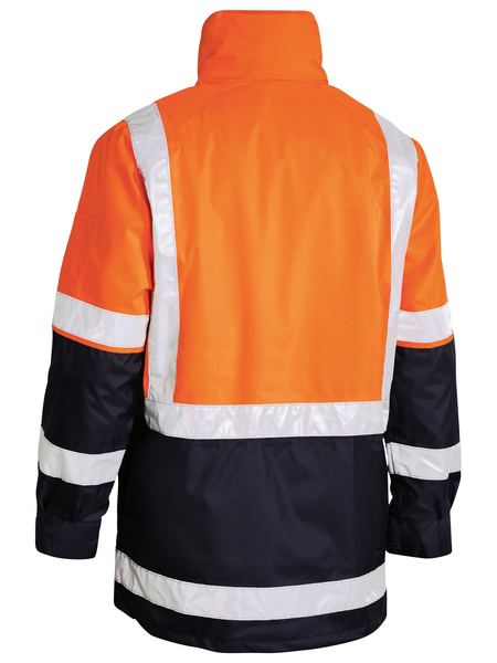 Bisley Taped 5 in 1 Rain Jacket - Kiwi Workgear