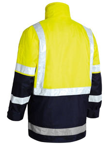 Bisley Taped 5 in 1 Rain Jacket - Kiwi Workgear