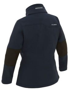 Bisley Women's Flex & Move Hooded Soft Shell Jacket - Kiwi Workgear