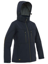 Load image into Gallery viewer, Bisley Women&#39;s Flex &amp; Move Hooded Soft Shell Jacket - Kiwi Workgear
