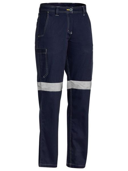 Bisley Women's Taped Cool Vented Light-Weight Pant's - Kiwi Workgear