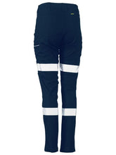 Load image into Gallery viewer, Bisley Women&#39;s Taped Mid Rise Stretch Cotton Pants - Kiwi Workgear
