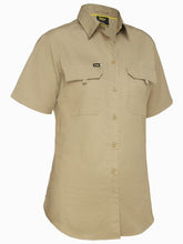 Load image into Gallery viewer, Bisley Women&#39;s X airflow ripstop Shirt S/S - Kiwi Workgear
