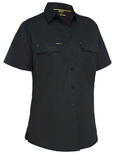 Bisley Women's X airflow ripstop Shirt S/S - Kiwi Workgear