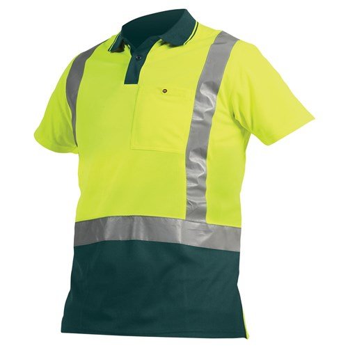 Bison Day/Night Polyester Polo - Kiwi Workgear