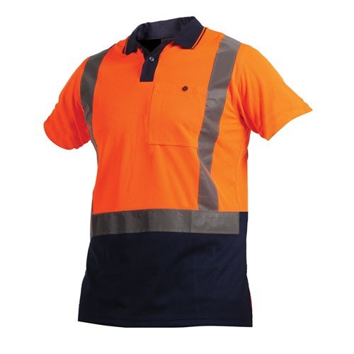Bison Day/Night Polyester Polo - Kiwi Workgear