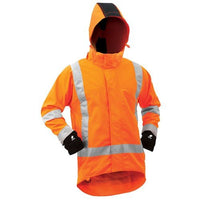 Thumbnail for BISON JACKET TTMC-W17 SOFTSHELL ORANGE (JTPSS) - Kiwi Workgear