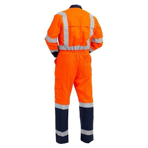 Bison Long/Sleeve Lightweight Cotton Overalls - Kiwi Workgear