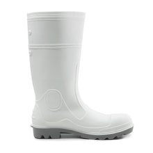 Load image into Gallery viewer, Bison Mohawk White Food-industry Safety Gumboots - Kiwi Workgear
