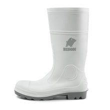 Load image into Gallery viewer, Bison Mohawk White Food-industry Safety Gumboots - Kiwi Workgear

