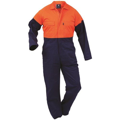 Bison Overalls Day/Only Cotton Zip - Kiwi Workgear