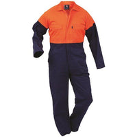 Thumbnail for Bison Overalls Day/Only Cotton Zip - Kiwi Workgear