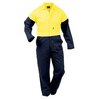 Thumbnail for Bison Overalls Day/Only Cotton Zip - Kiwi Workgear