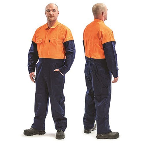 Bison Overalls Day/Only Cotton Zip - Kiwi Workgear