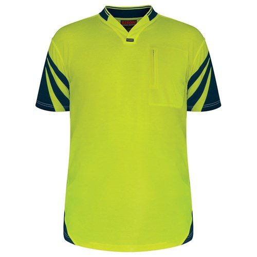 Bison Polo Day/Only Quick-Dry Cotton Backed - Kiwi Workgear