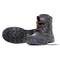 Thumbnail for Bison Wolf Lace-up Safety Boots - Kiwi Workgear