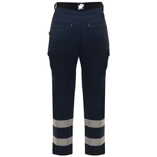 Bison Women's Lightweight Stretch PolyCotton Taped Trouser - Kiwi Workgear