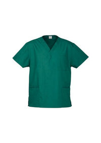 Thumbnail for BIZ CARE Unisex Classic Scrubs Top - Kiwi Workgear