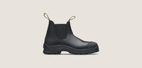 Thumbnail for Blundstone 320 - Black Leather Elastic Side Safety boot - Kiwi Workgear