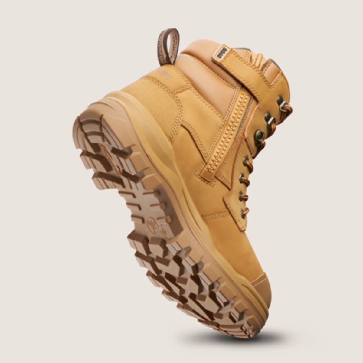 BLUNDSTONE 8060 UNISEX ROTOFLEX SAFETY BOOTS - WHEAT - Kiwi Workgear