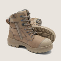 Thumbnail for BLUNDSTONE 8063 UNISEX ROTOFLEX SAFETY BOOTS - STONE - Kiwi Workgear