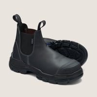 Thumbnail for BLUNDSTONE 9001 UNISEX ROTOFLEX SAFETY BOOTS - BLACK - Kiwi Workgear