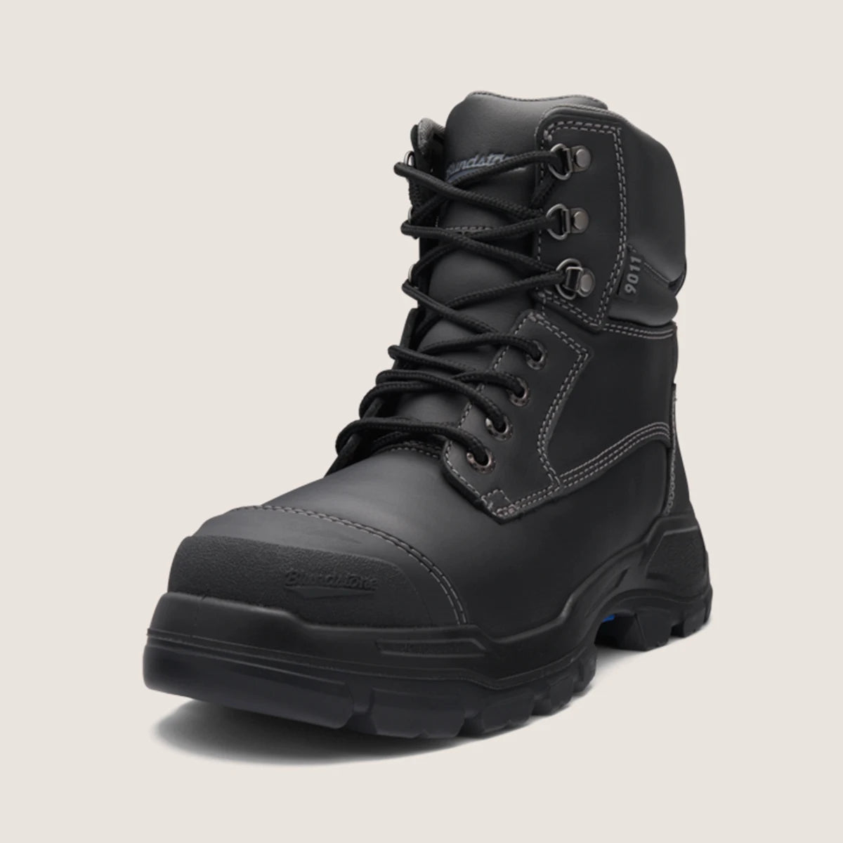 BLUNDSTONE 9011 UNISEX ROTOFLEX SAFETY BOOTS - BLACK - Kiwi Workgear