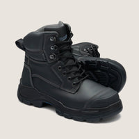 Thumbnail for BLUNDSTONE 9011 UNISEX ROTOFLEX SAFETY BOOTS - BLACK - Kiwi Workgear