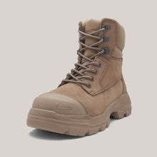 Load image into Gallery viewer, BLUNDSTONE 9063 UNISEX ROTOFLEX SAFETY BOOTS - STONE NUBUCK - Kiwi Workgear
