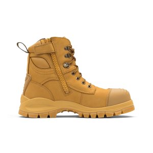 Blundstone 992 Wheat Leather Zip-Sider Boots - Kiwi Workgear