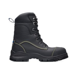 Blundstone 995 Black high-leg lace-up leather boots - Kiwi Workgear