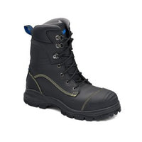 Thumbnail for Blundstone 995 Black high-leg lace-up leather boots - Kiwi Workgear