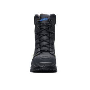 Blundstone 995 Black high-leg lace-up leather boots - Kiwi Workgear