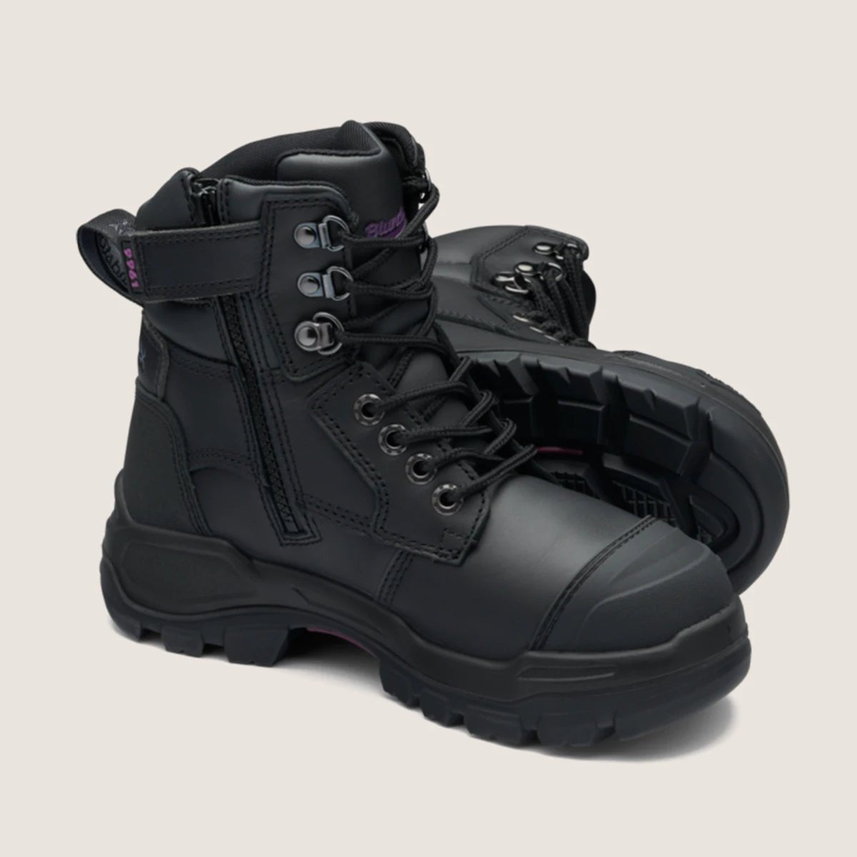 BLUNDSTONE 9961 WOMEN'S ROTOFLEX SAFETY BOOTS - BLACK - Kiwi Workgear