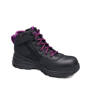 Blundstone Women's Zip-Sider Black 887 - Kiwi Workgear