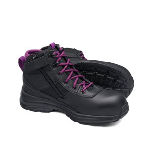 Blundstone Women's Zip-Sider Black 887 - Kiwi Workgear